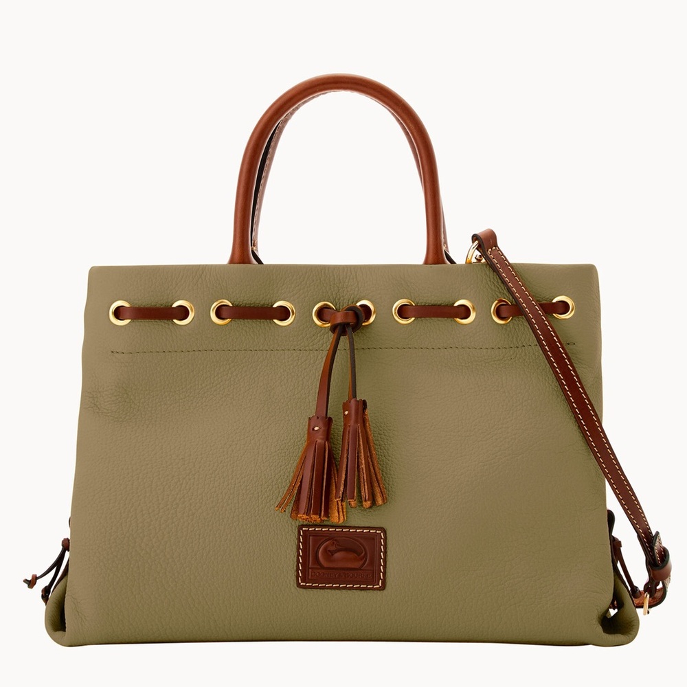 Dooney and Burke Wakefield Leather Satchel